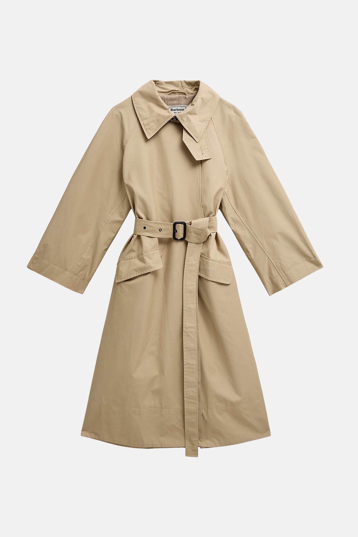 The Edit by Alexa Harley Showerproof Trench Coat - LT SAND