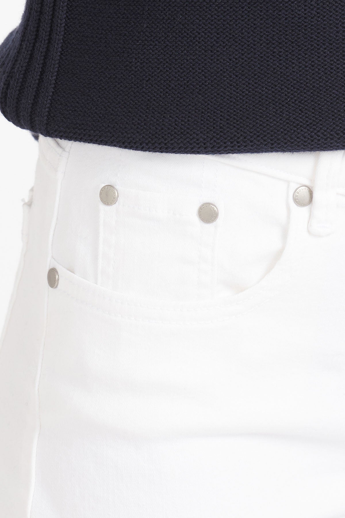 Trouser Casual Slim Fit - WHITE