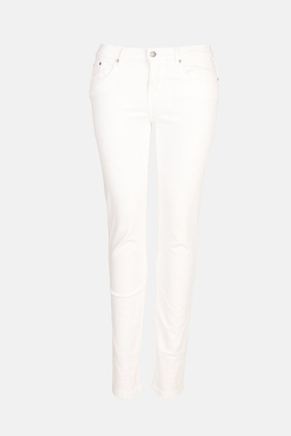 Trouser Casual Slim Fit - WHITE