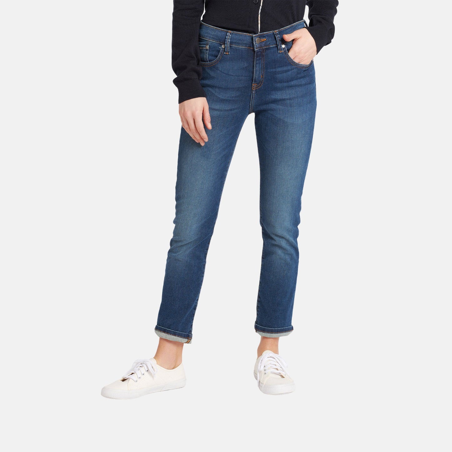 Essential Slim Jeans - WORN BLUE