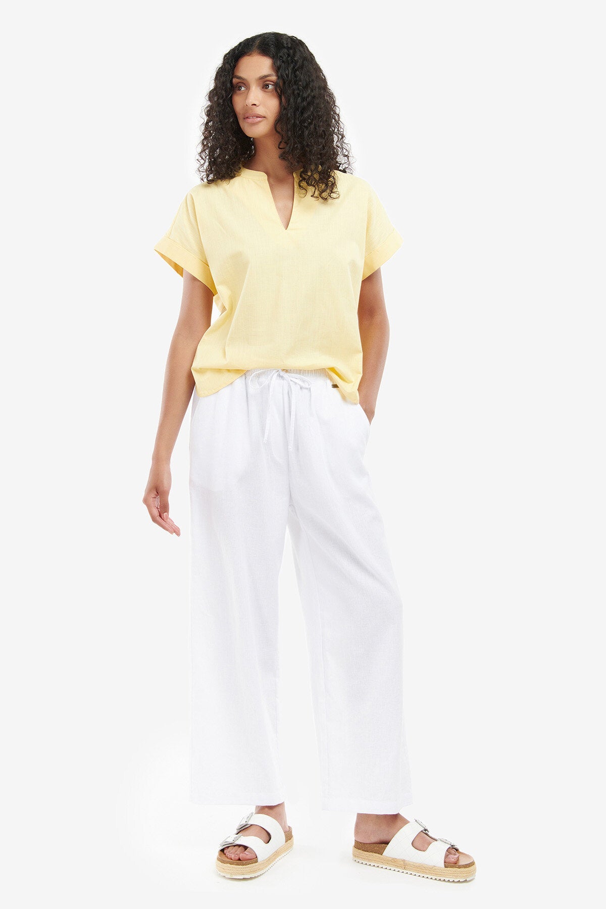 Christie Trousers - WHITE