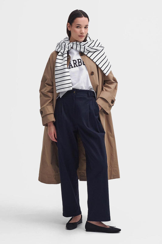 Amber Tapered Trousers - NAVY