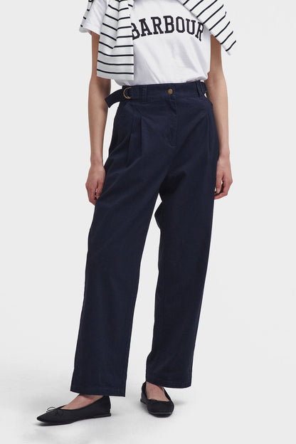 Amber Tapered Trousers - NAVY