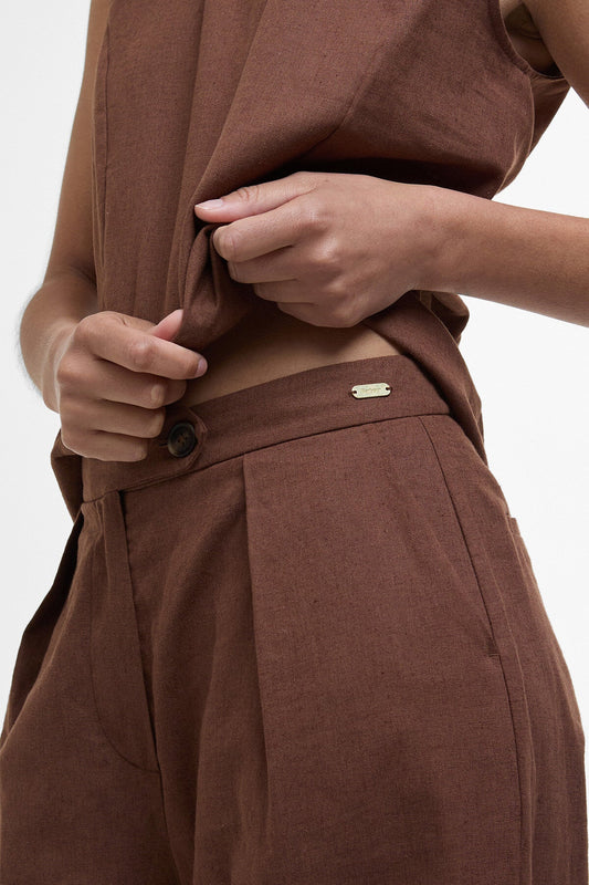 Lucy Trousers - WALNUT