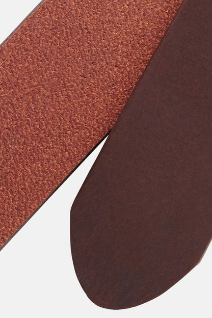 Allanton Leather Belt - BROWN