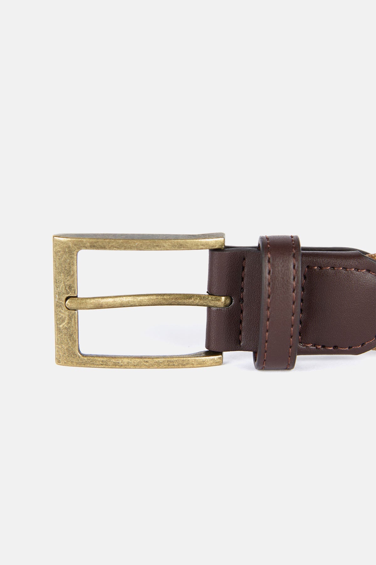 Nevis Webbing Belt - RUSSET