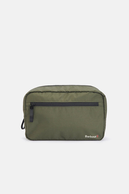 Arwin Wash Bag - OLIVE/BLACK