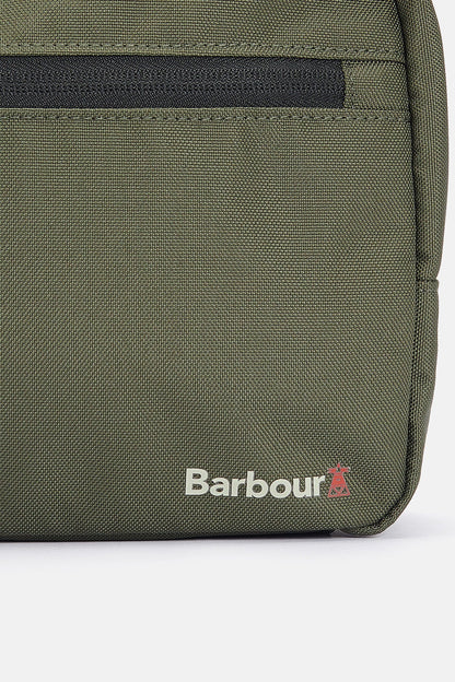 Arwin Wash Bag - OLIVE/BLACK