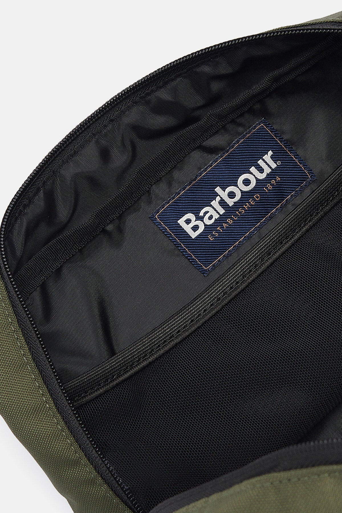 Arwin Wash Bag - OLIVE/BLACK