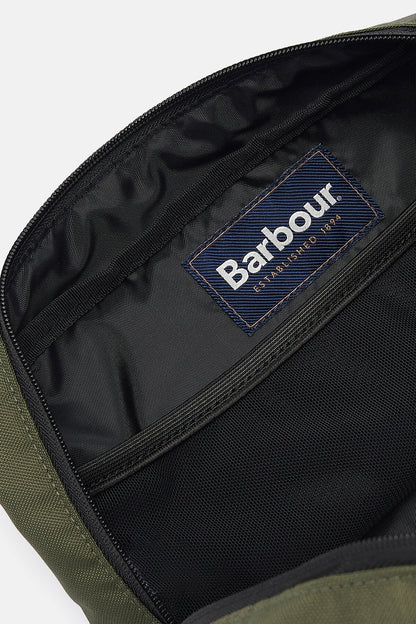 Arwin Wash Bag - OLIVE/BLACK