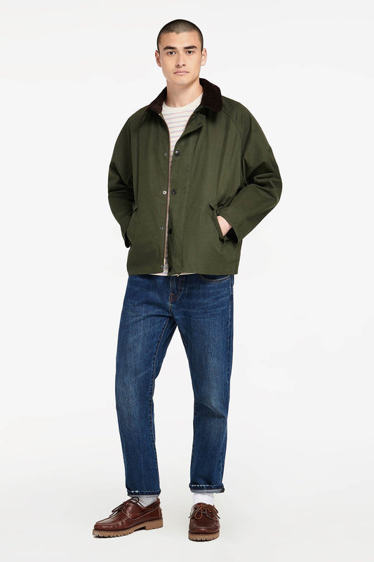 Transporter Oversized Casual Jacket - SAGE