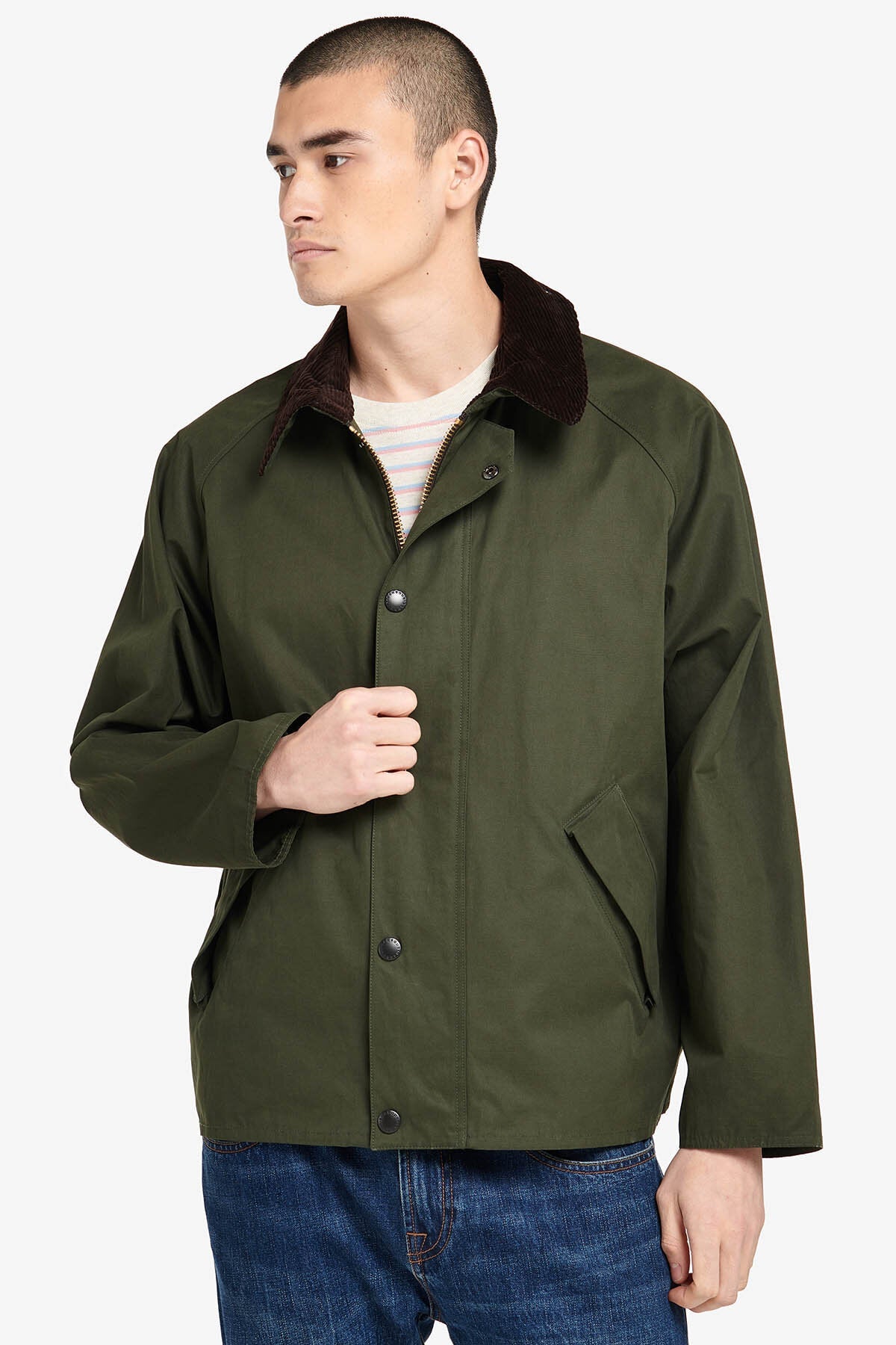 Transporter Oversized Casual Jacket - SAGE