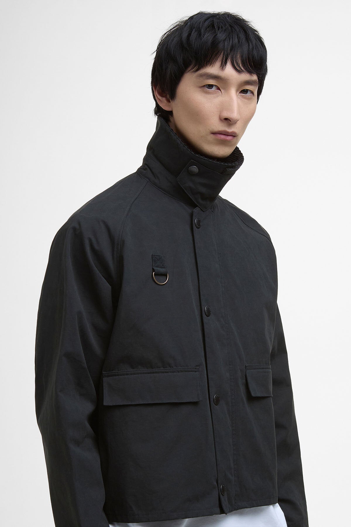 Spey Oversized Casual Jacket - BLACK