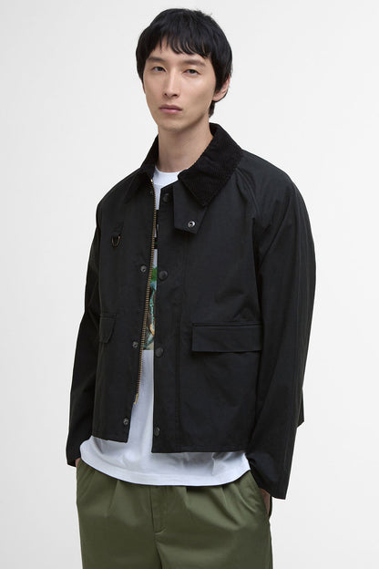Spey Oversized Casual Jacket - BLACK