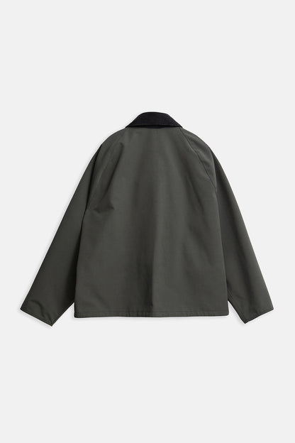 Oversized Reversible Transporter Jacket - ASPHALT GREY