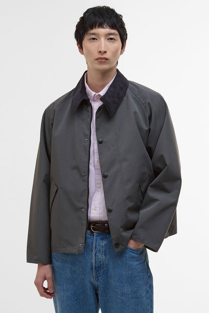 Oversized Reversible Transporter Jacket - ASPHALT GREY