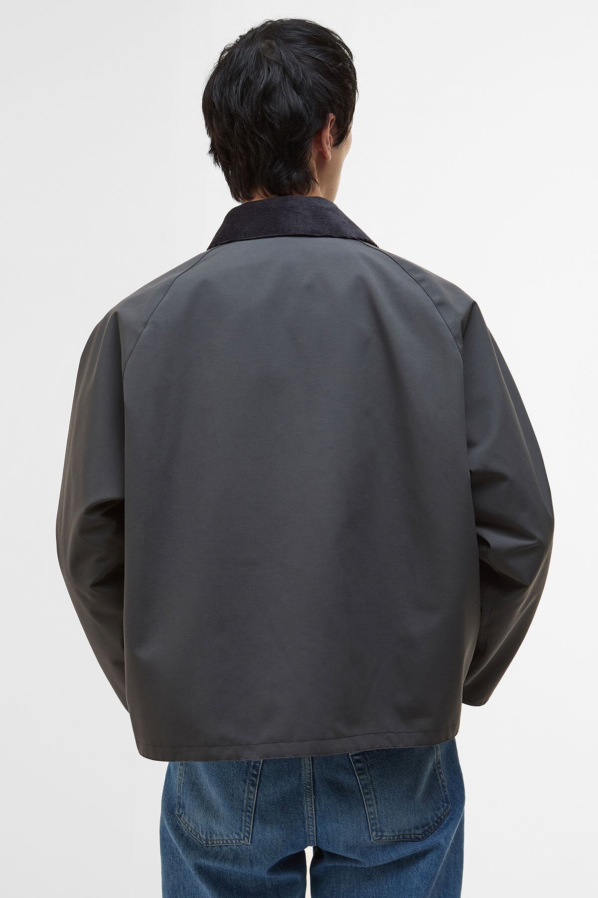 Oversized Reversible Transporter Jacket - ASPHALT GREY
