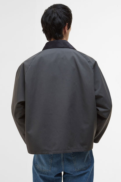 Oversized Reversible Transporter Jacket - ASPHALT GREY