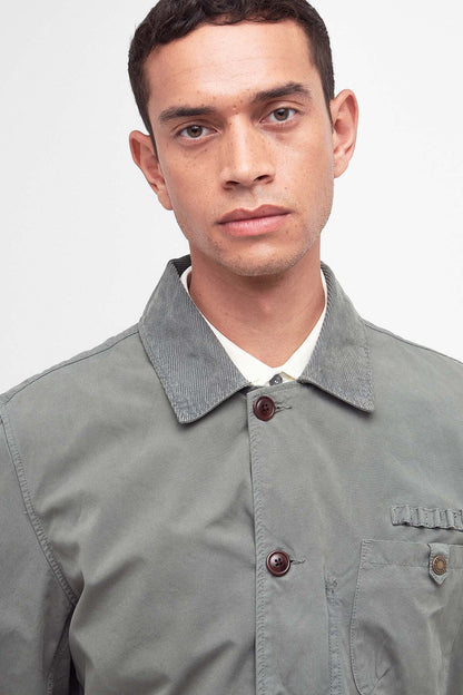 Cotton Salter Overshirt - AGAVE