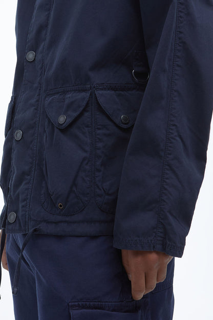 Utility Casual Chore Jacket - NAVY