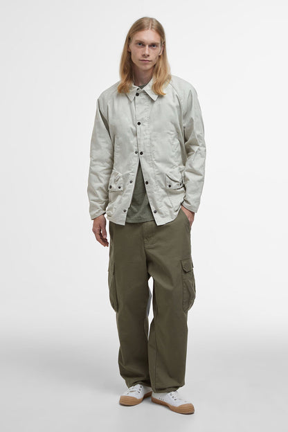 Modified Oversized Bedale Casual Jacket - NATURAL