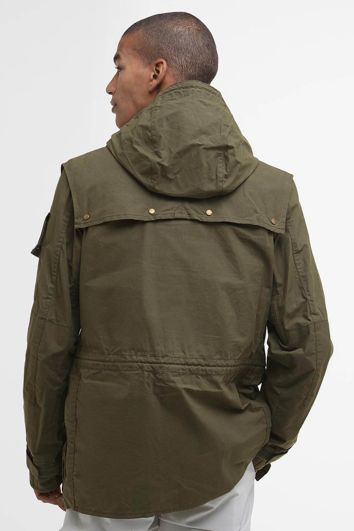 Field Utility Casual Jacket - DUSKY GREEN