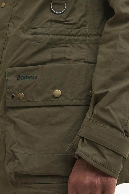 Field Utility Casual Jacket - DUSKY GREEN