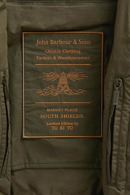 Field Utility Casual Jacket - DUSKY GREEN