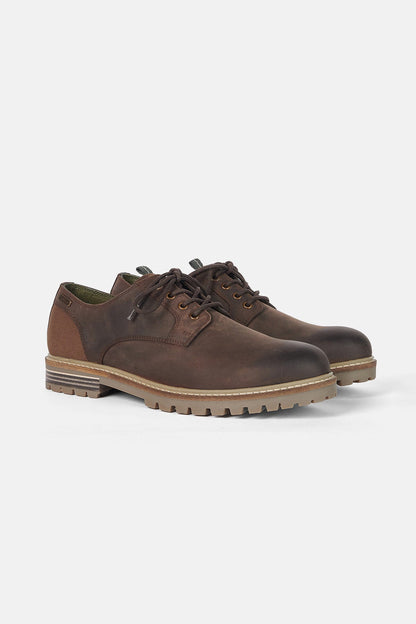 Sandstone Derby Shoes - CHOCO