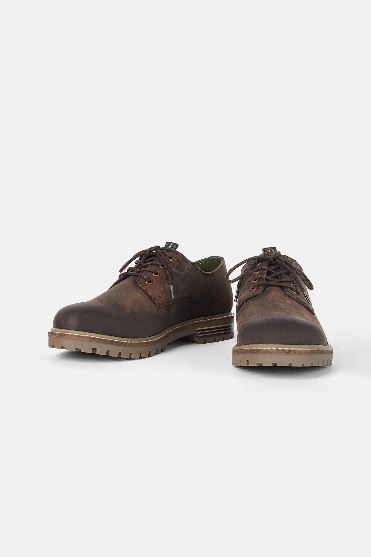 Sandstone Derby Shoes - CHOCO