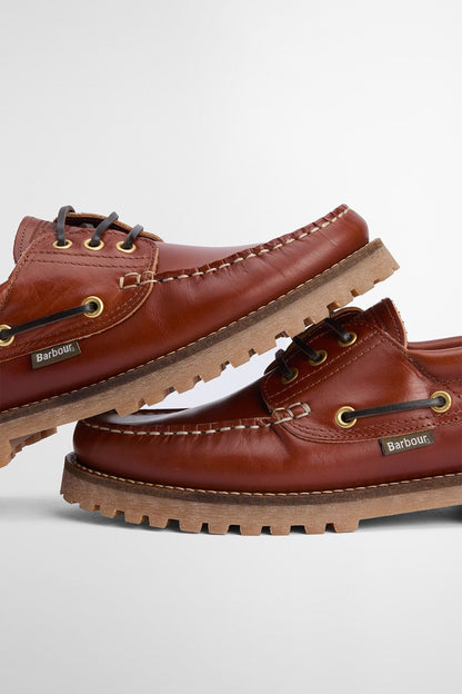 Re-Engineered Deck Boat Shoes - TAN