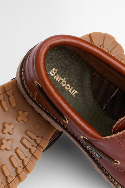 Re-Engineered Deck Boat Shoes - TAN