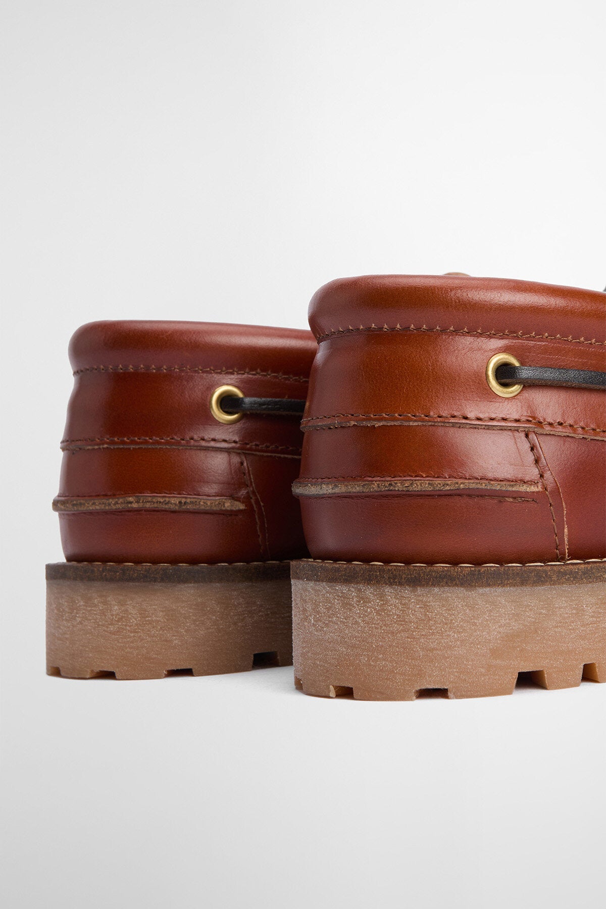 Re-Engineered Deck Boat Shoes - TAN