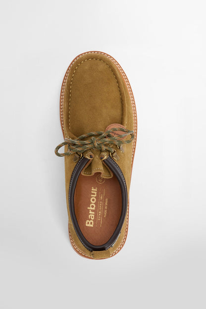 Coatham Apron Lace Mocassins - KHAKI