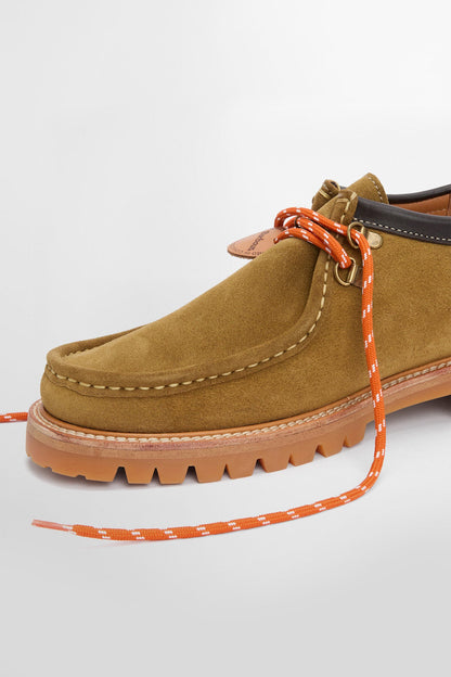 Coatham Apron Lace Mocassins - KHAKI