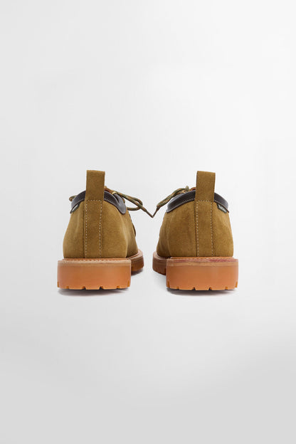 Coatham Apron Lace Mocassins - KHAKI