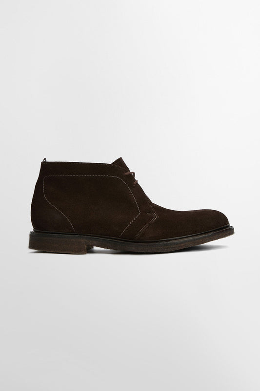 by Loake Loughty Chukka Boots - BROWN SUEDE
