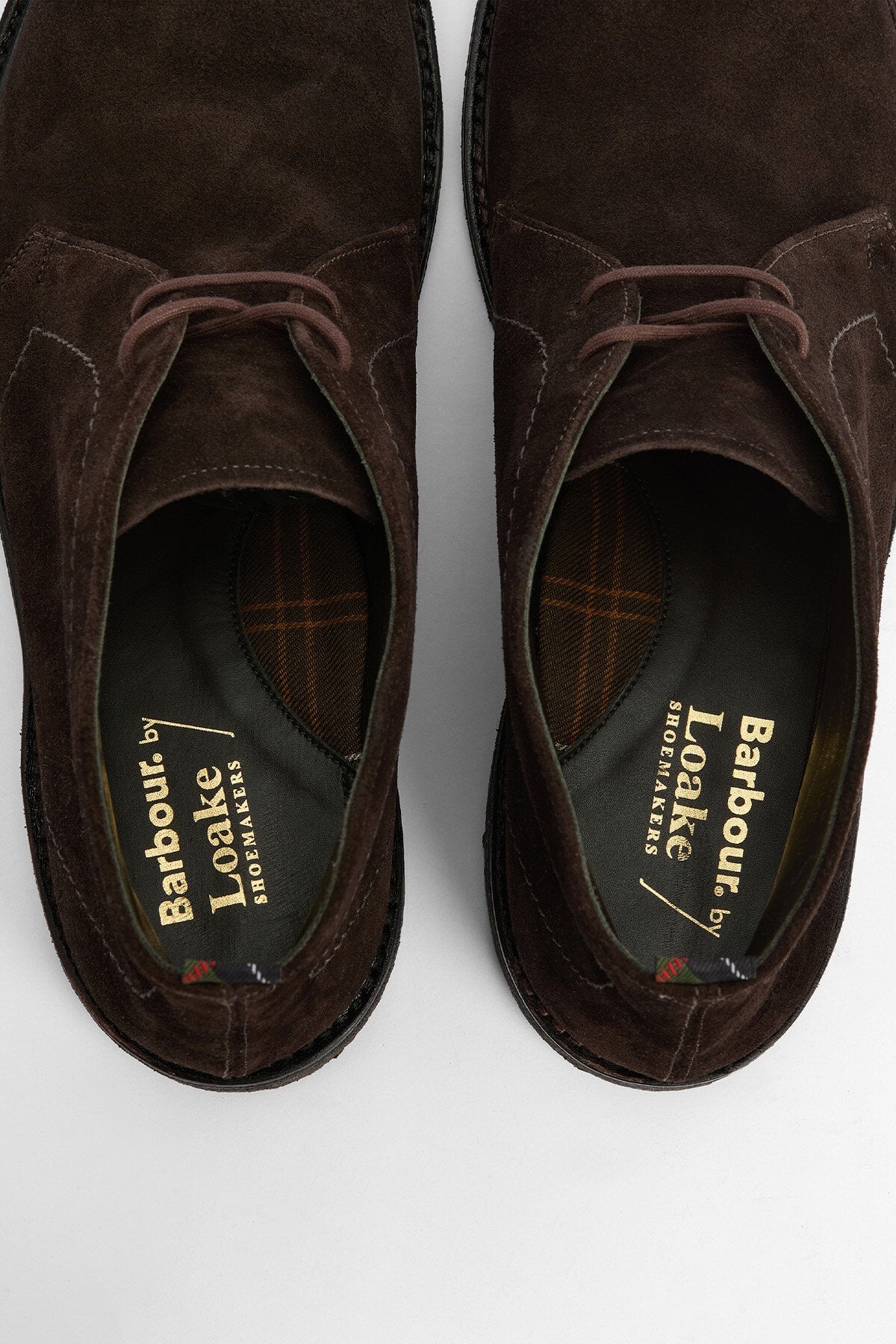 by Loake Loughty Chukka Boots - BROWN SUEDE