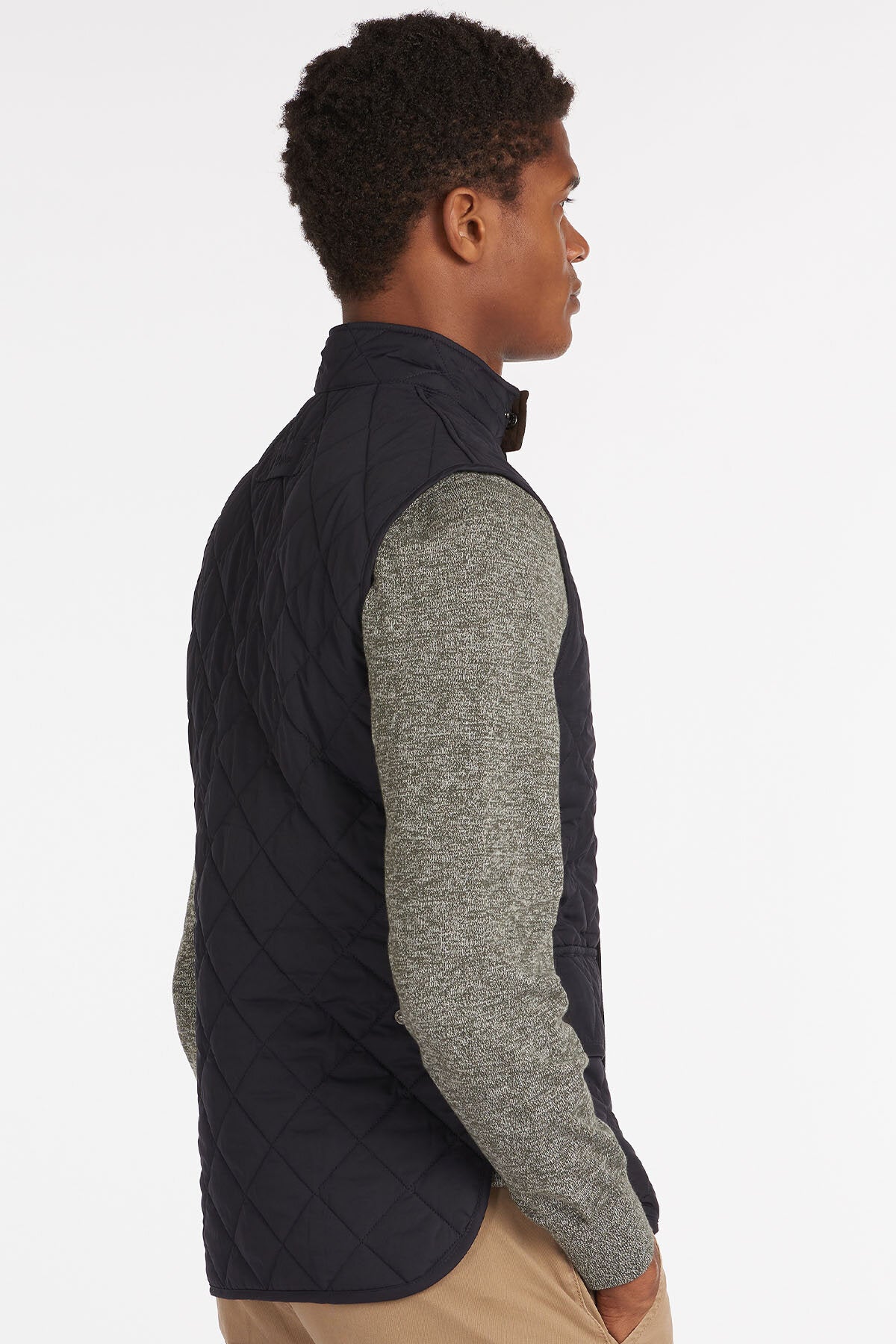Classic Gilet with zip - NAVY