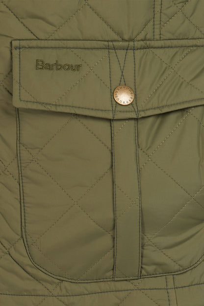 Explorer Quilted Gilet - MID OLIVE