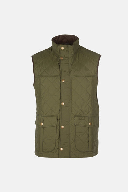 Explorer Quilted Gilet - MID OLIVE
