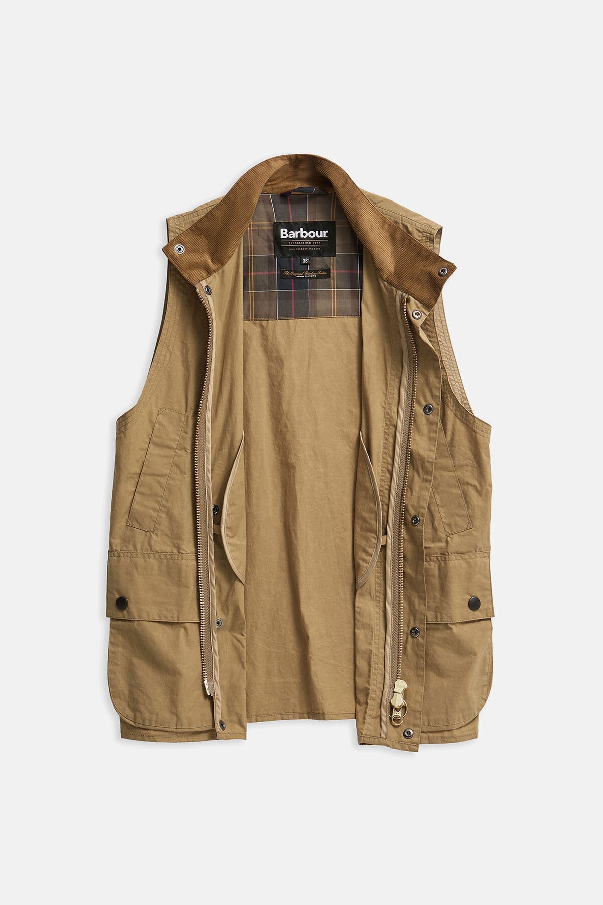 Westmorland Casual Gilet - GOLDEN KHAKI