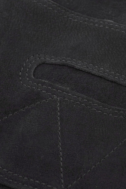 Leather Thinsulate Gloves - BLACK