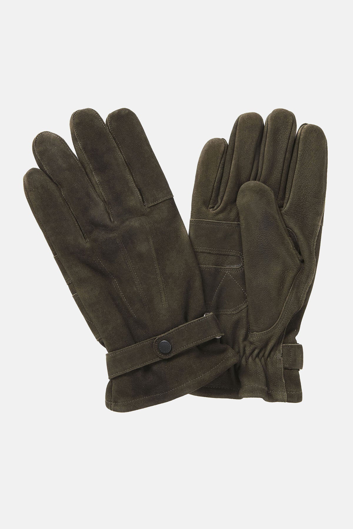 Leather Thinsulate Gloves - OLIVE