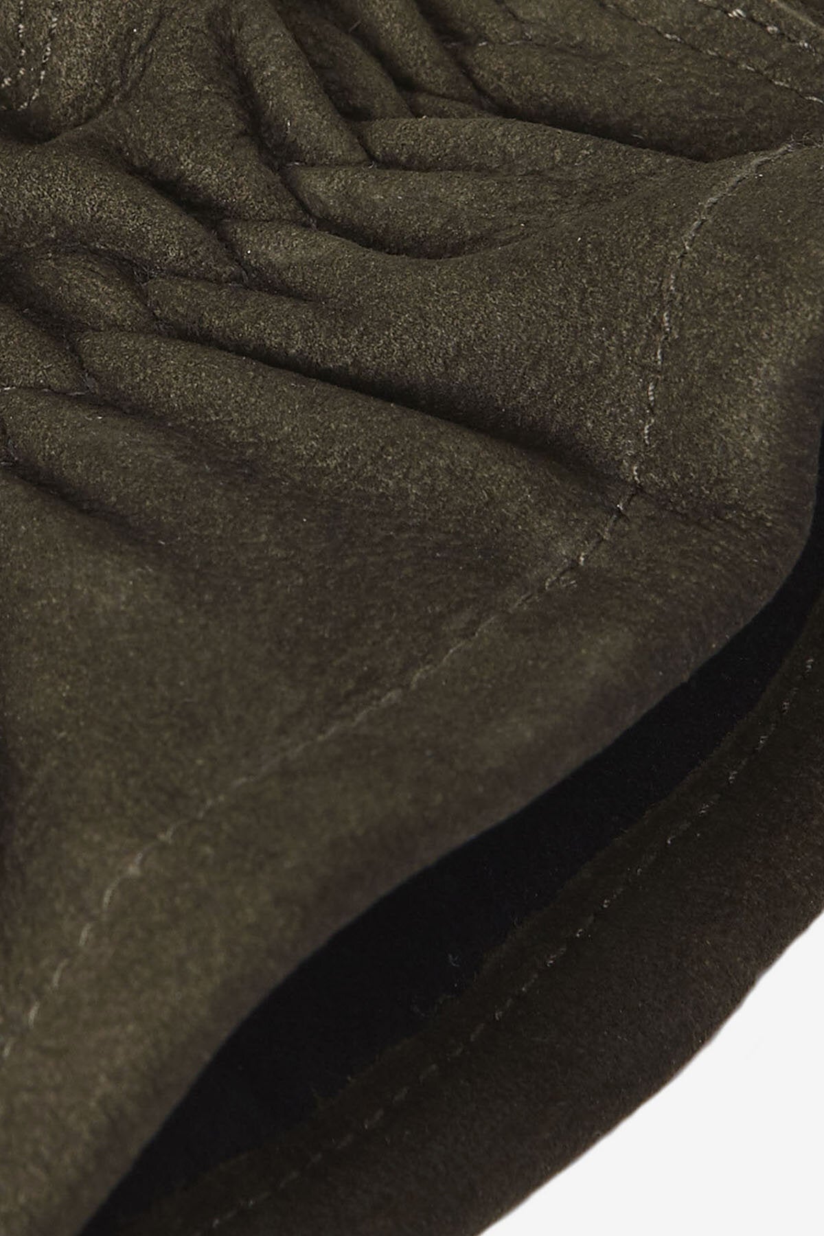 Leather Thinsulate Gloves - OLIVE