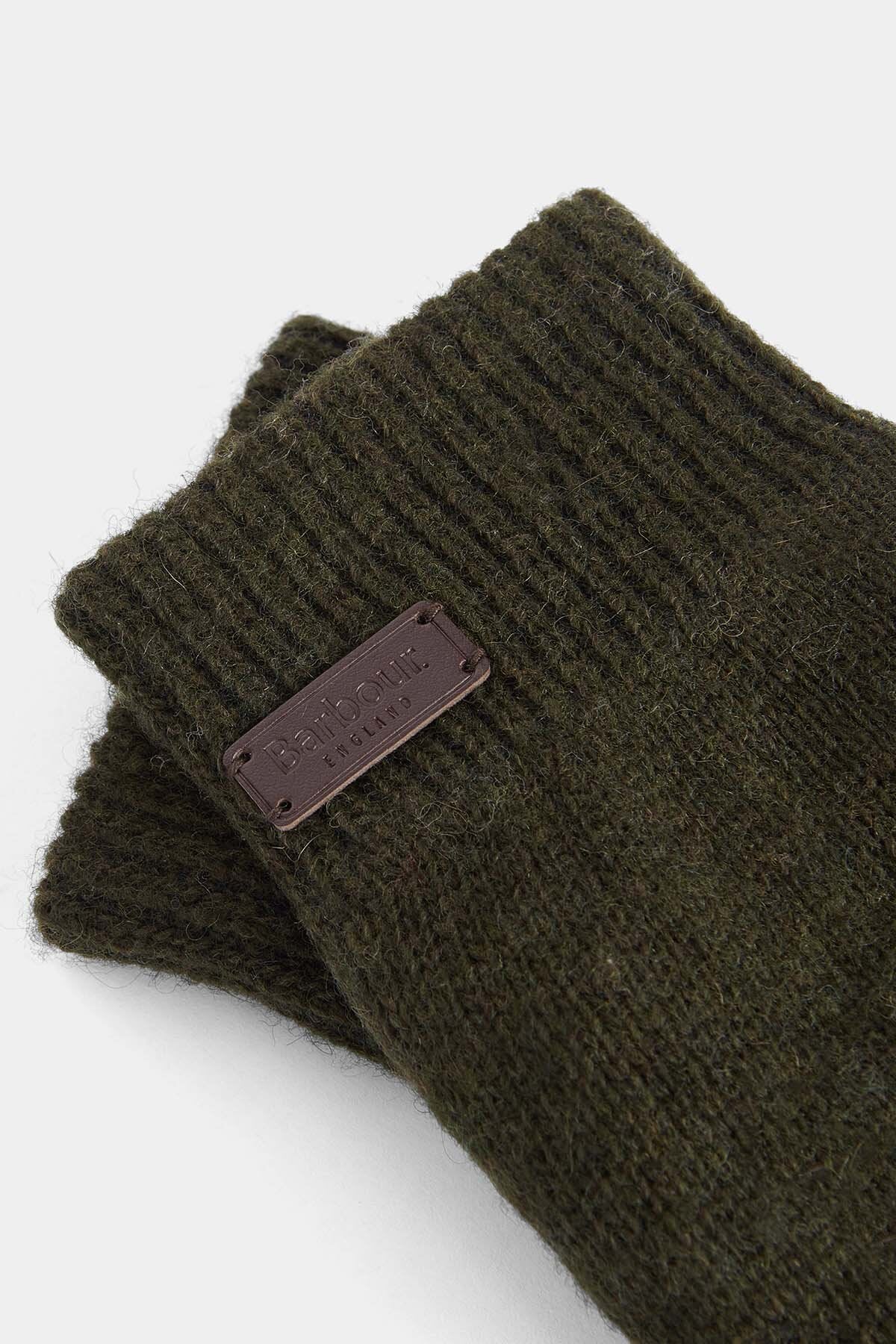 Carlton Gloves - DK GREEN