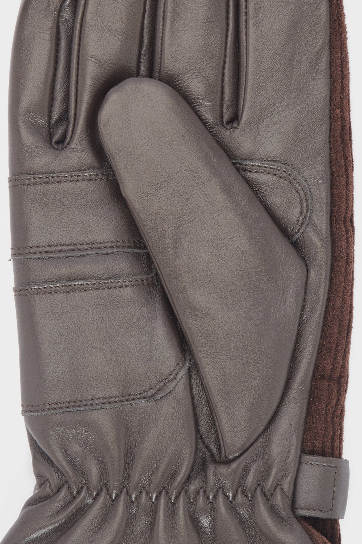 Nelson Leather Gloves - BROWN