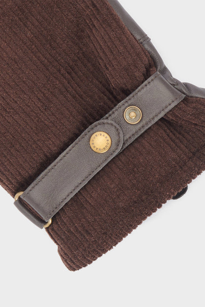 Nelson Leather Gloves - BROWN