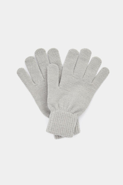 Tartan Scarf & Glove Gift Set - BLUE GRANITE