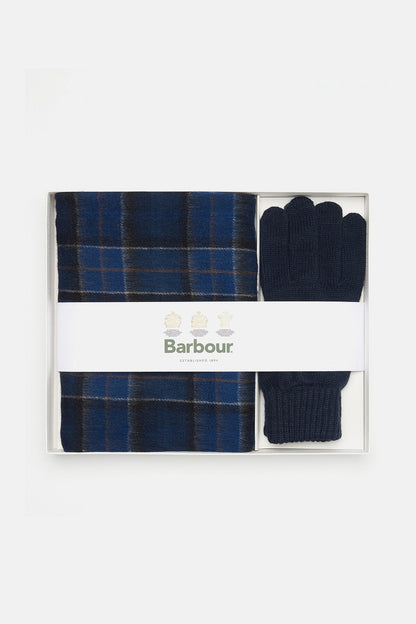 Tartan Scarf & Glove Gift Set - MIDNIGHT TARTAN